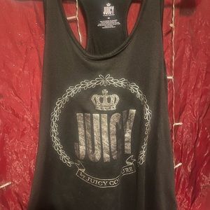 Juicy black tank top